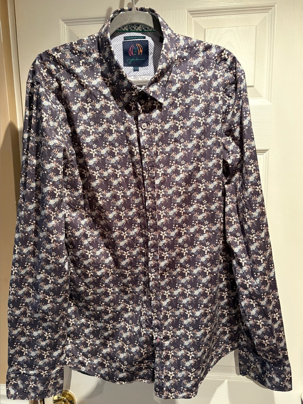 John Lennon Stretch Long Sleeve Dress Shirt